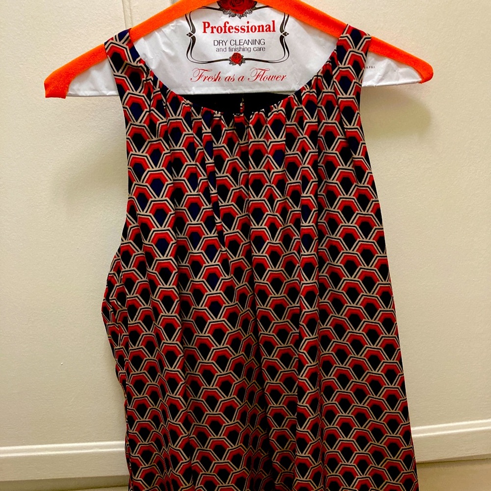Trina Turk sleeveless blouse